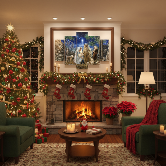 CUADRO DECORATIVO NAVIDAD 2025 [PAGA AL RECIBIR]