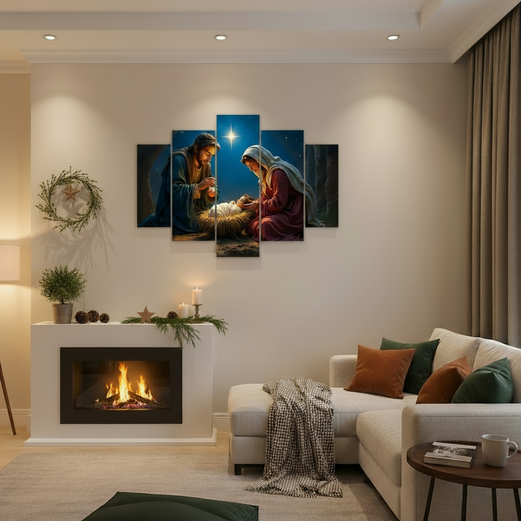 CUADRO DECORATIVO NAVIDAD 2025 [PAGA AL RECIBIR]