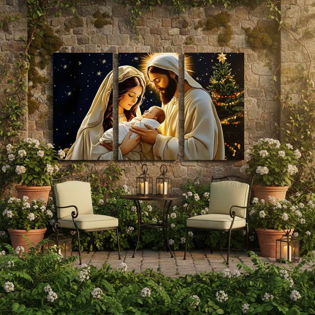 CUADRO DECORATIVO NAVIDAD 2025 [PAGA AL RECIBIR]