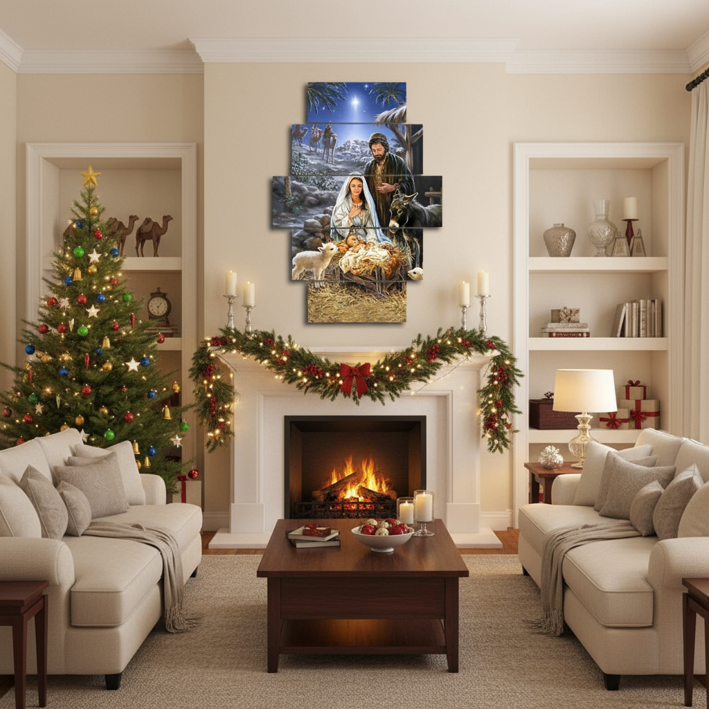 CUADRO DECORATIVO NAVIDAD 2025 [PAGA AL RECIBIR]