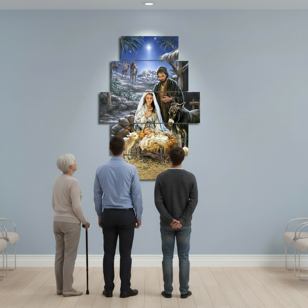 CUADRO DECORATIVO NAVIDAD 2025 [PAGA AL RECIBIR]