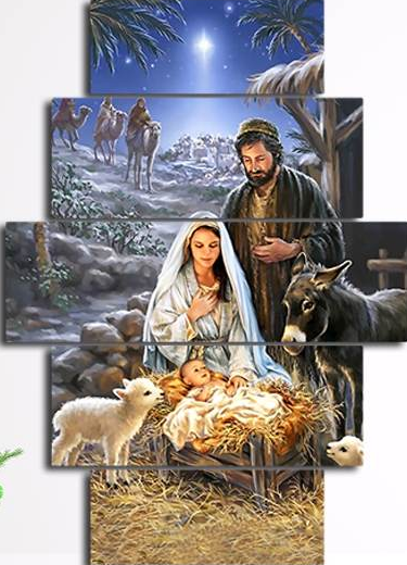 CUADRO DECORATIVO NAVIDAD 2025 [PAGA AL RECIBIR]