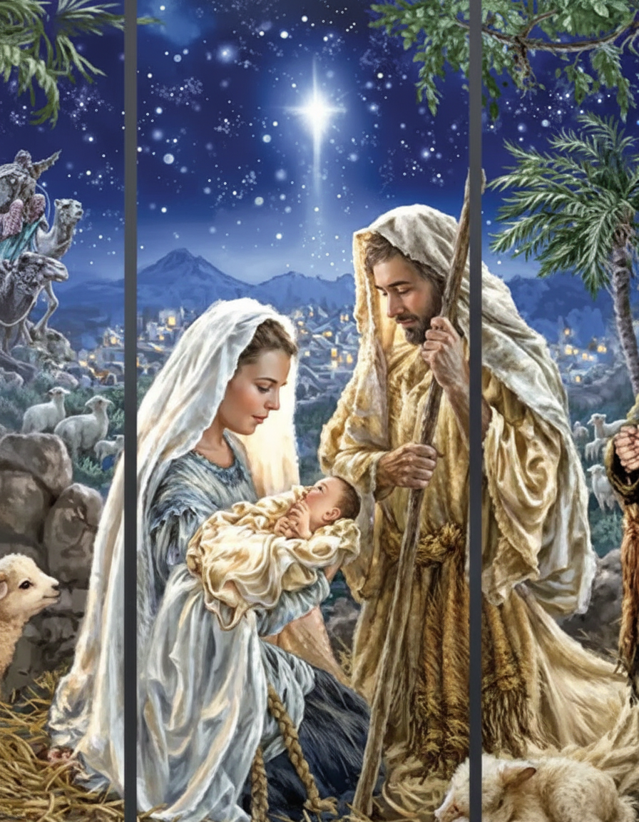 CUADRO DECORATIVO NAVIDAD 2025 [PAGA AL RECIBIR]