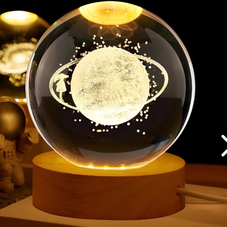 LAMPARA DORMITORIO ESFERA LUNA [PAGA AL RECIBIR]