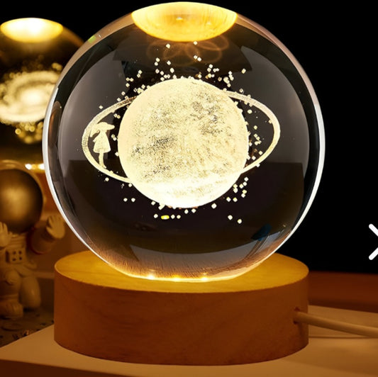 LAMPARA DORMITORIO ESFERA LUNA [PAGA AL RECIBIR]